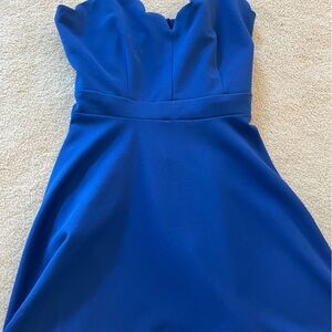 NWOT: Royal Blue Hoco Dress - 11/12